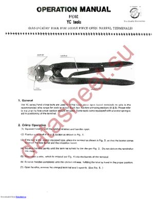 YC-610R datasheet  