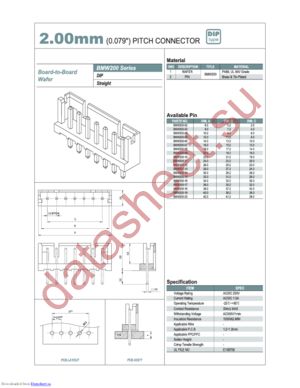 BMW200-02 datasheet  