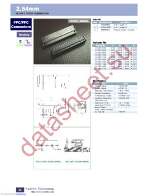 FCZ254-08DL datasheet  