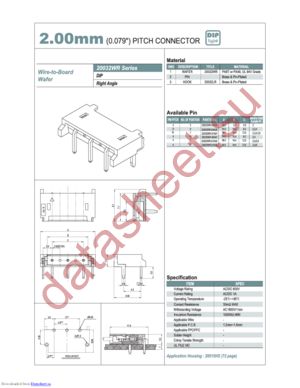 20032WR datasheet  