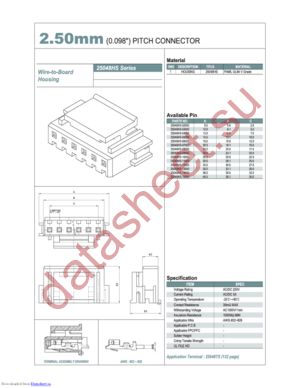 25048HS-04000 datasheet  