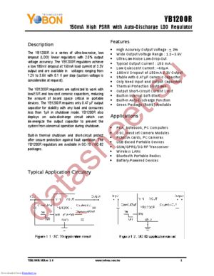 YB1200SC70R360 datasheet  