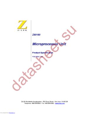 Z8018008VSG00TR datasheet  