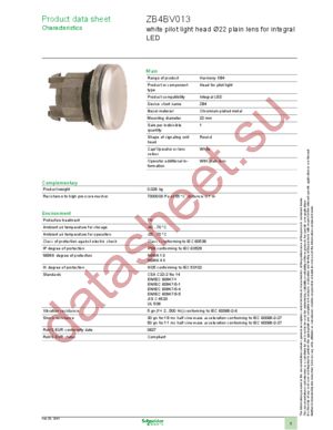 ZB4BK1813 datasheet  