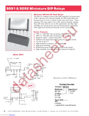 9092-05-11 datasheet  