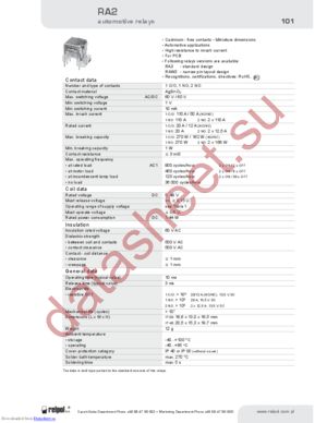 RA2-3083-25-1024 datasheet  