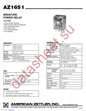 ORDER datasheet  