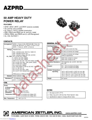 AZPRD-1C-480A datasheet  