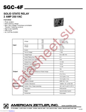 SGC-4F24D1M datasheet  