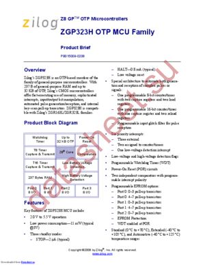 ZGP323HSH4808C00TR datasheet  