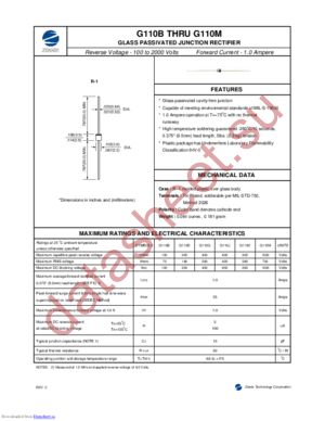 G110G datasheet  