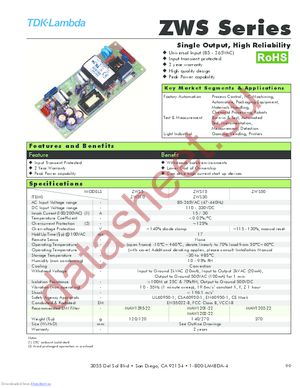 ZWS15-5 datasheet  